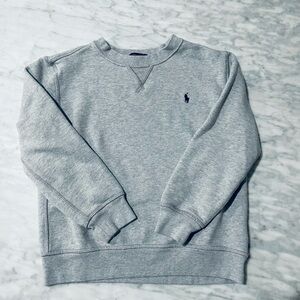 Boys Polo Ralph Lauren gray sweatshirt size 7
